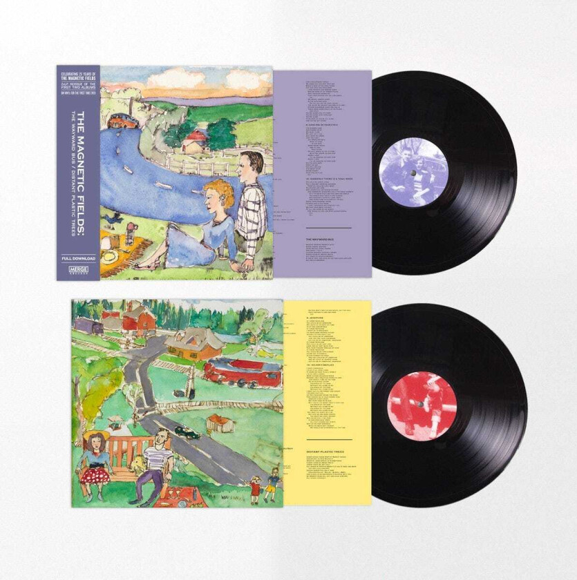 The Magnetic Fields The Wayward Bus / Distant Plastic Trees LP/Vinyl