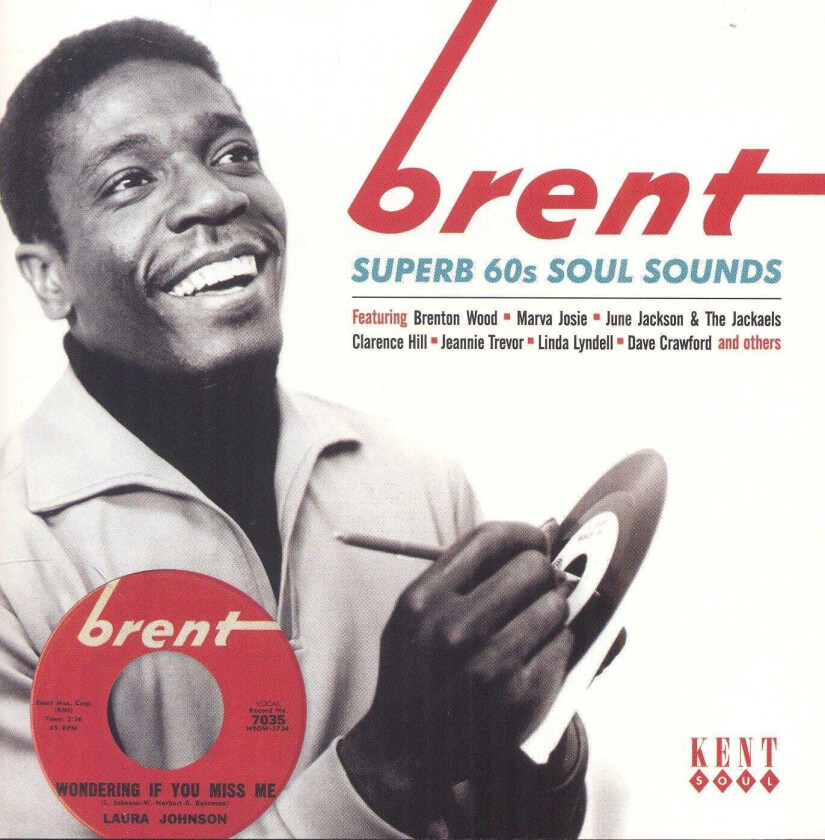 Diverse Artister, Diverse Soul  Brent  Superb 60's Soul Sounds  CD