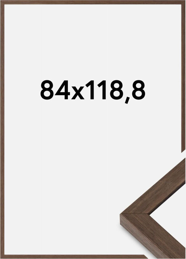 Ramme Hermes Akrylglass Valnøtt 84,1x118,9 Cm (A0)