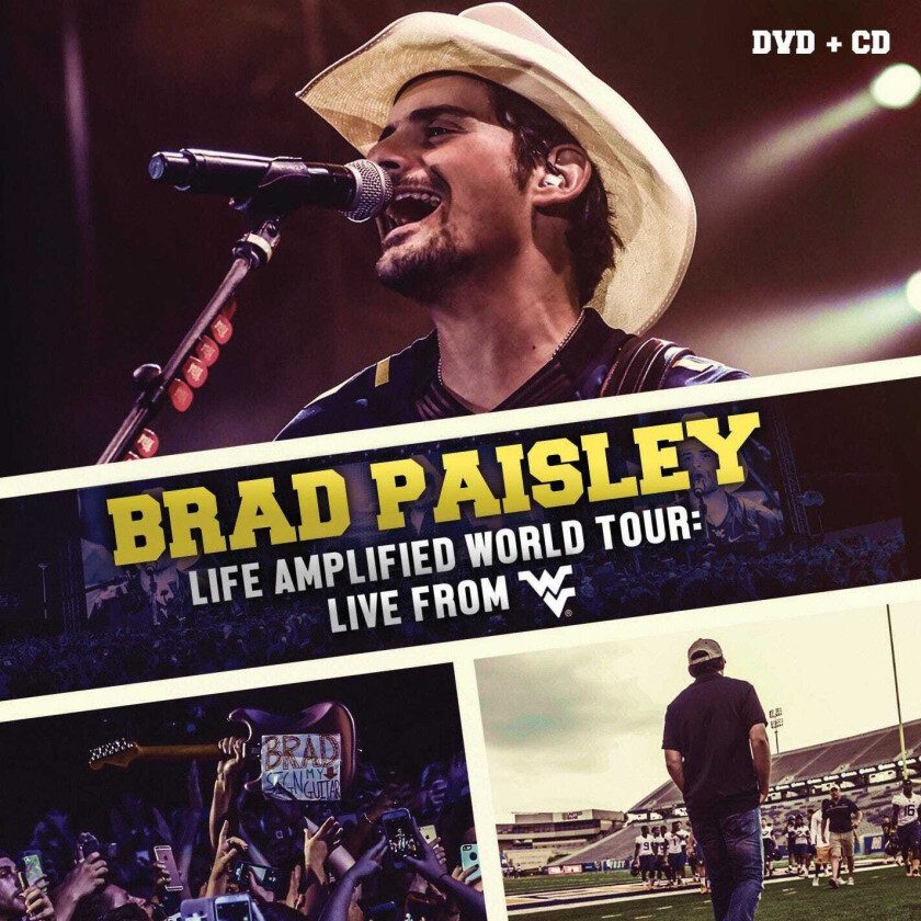 Brad Paisley Life Amplified World Tour: Live From WVU CD