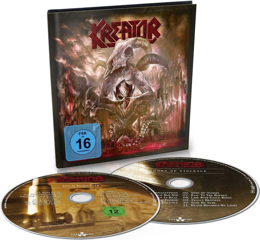 Kreator Gods Of Violence CD