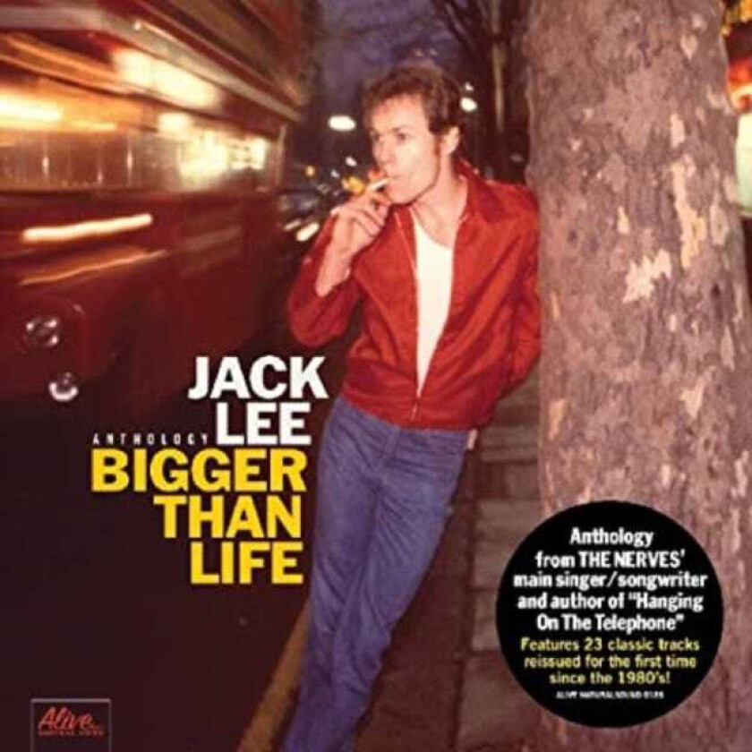 Jack Lee Bigger Than Life LP/Vinyl
