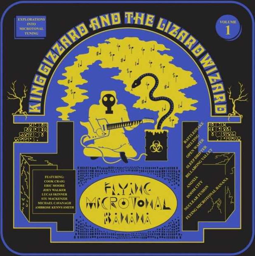 King Gizzard & The Lizard Wizard Flying Microtonal Banana CD