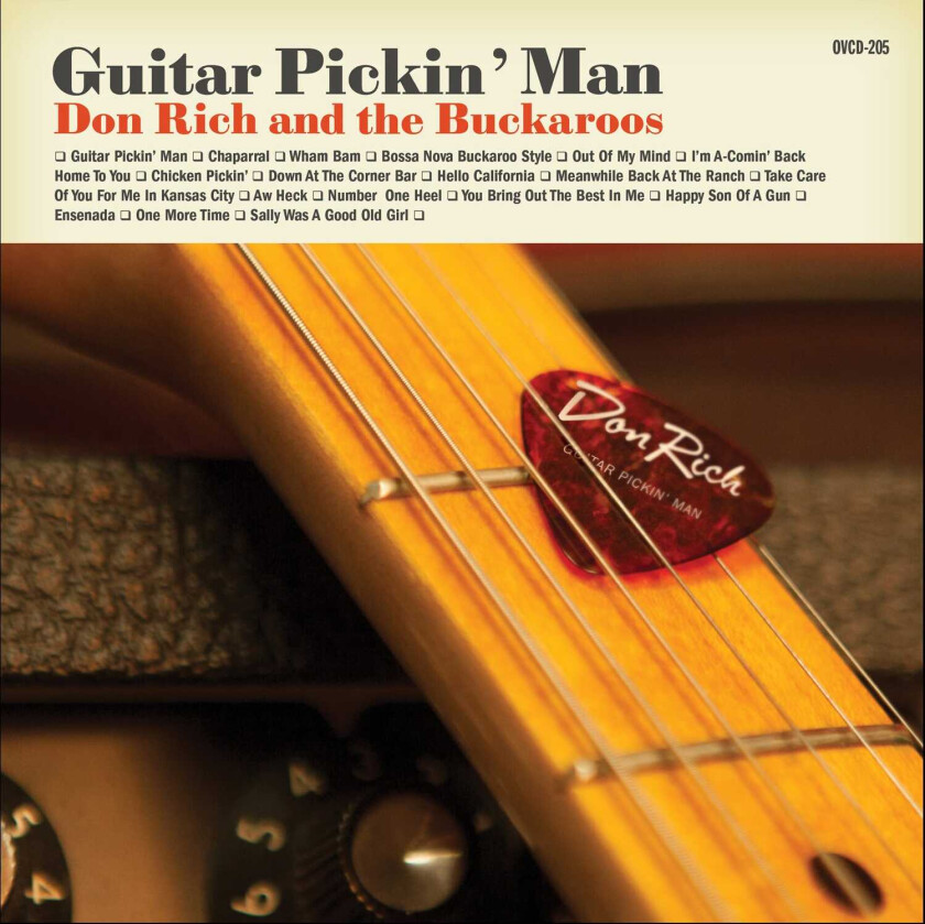 Don Rich And The Buckaroos  Guitar Pickin' Man  CD