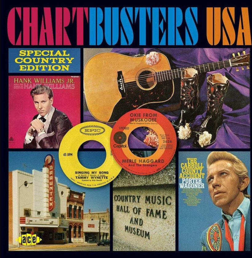 Diverse Country Chartbusters USA CD