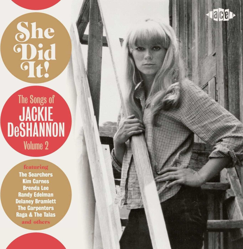 Diverse Artister She Did It! The Songs of Jackie DeShannon Vol. 2 CD