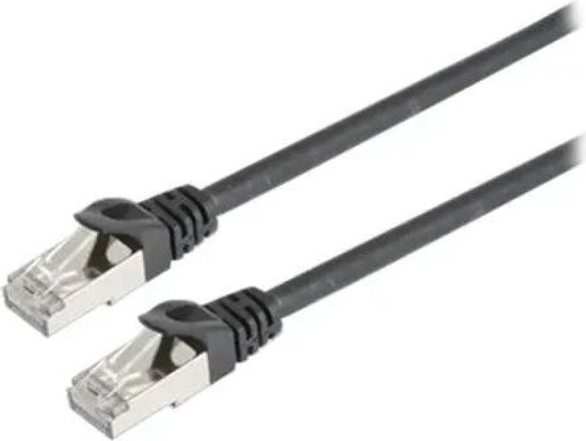 Nettverkskabel Lszh Rj-45 Rj-45 Cat 6 3m Svart