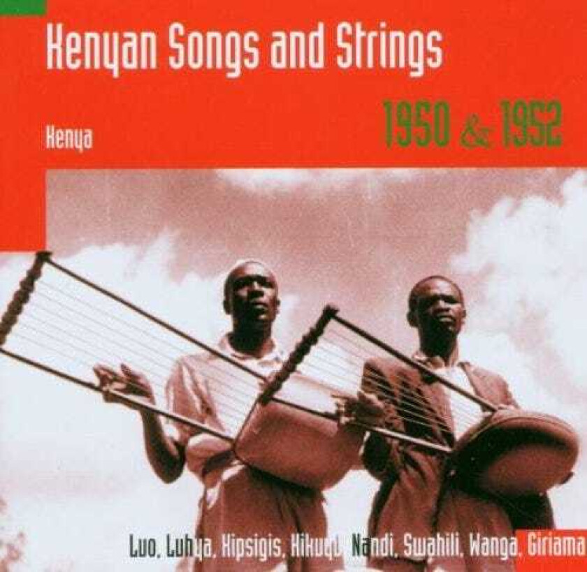 Diverse World Music, Hugh Tracey Kenyan Songs And Strings 1950 & 1952 CD