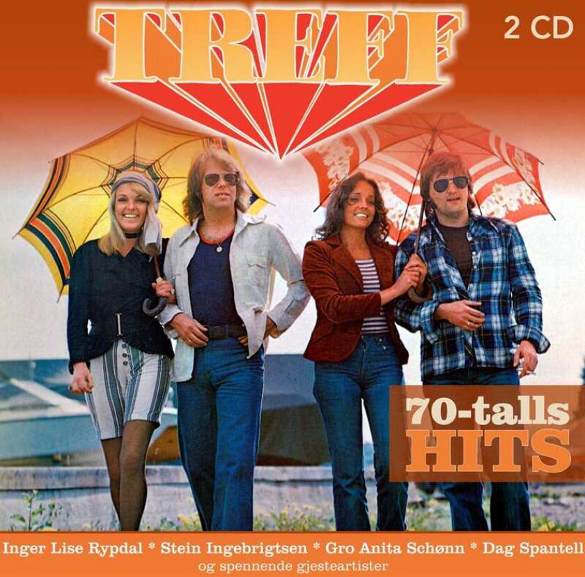 Diverse Artister Treff 70Talls Hits CD