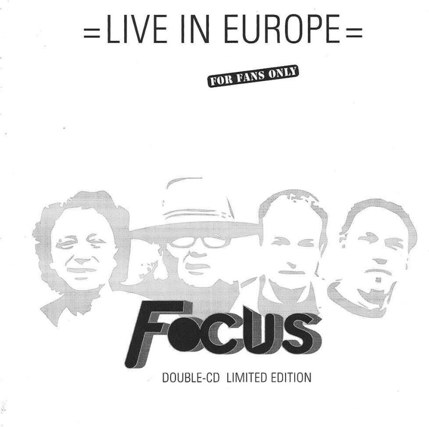 Focus Live In Europe CD