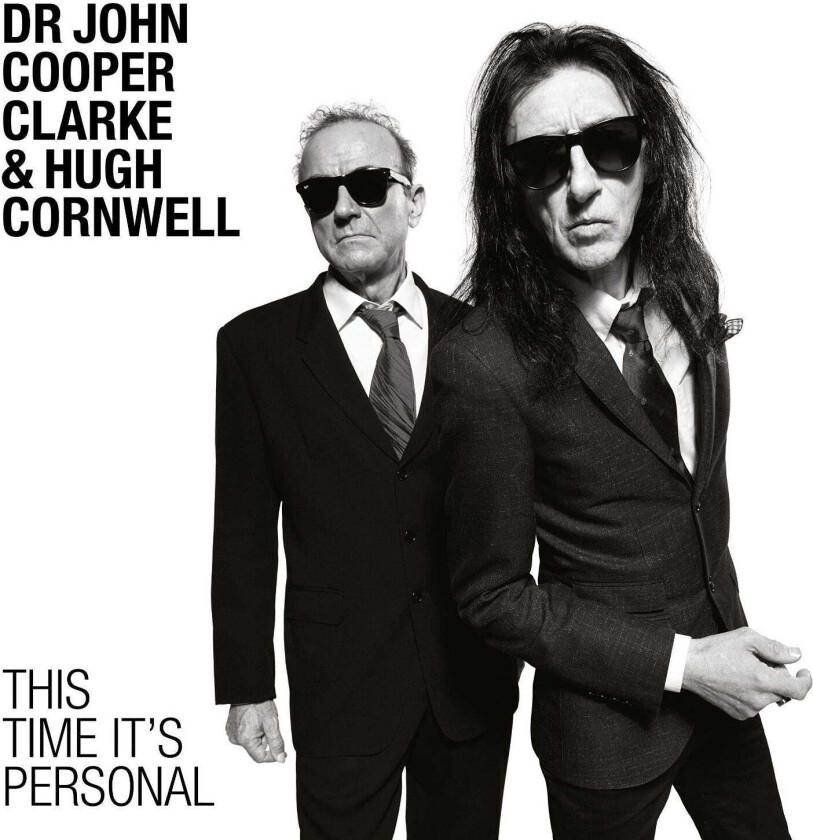 Dr. John Cooper Clarke & Hugh Cornwell, John Cooper Clarke This Time It's Personal LP/Vinyl