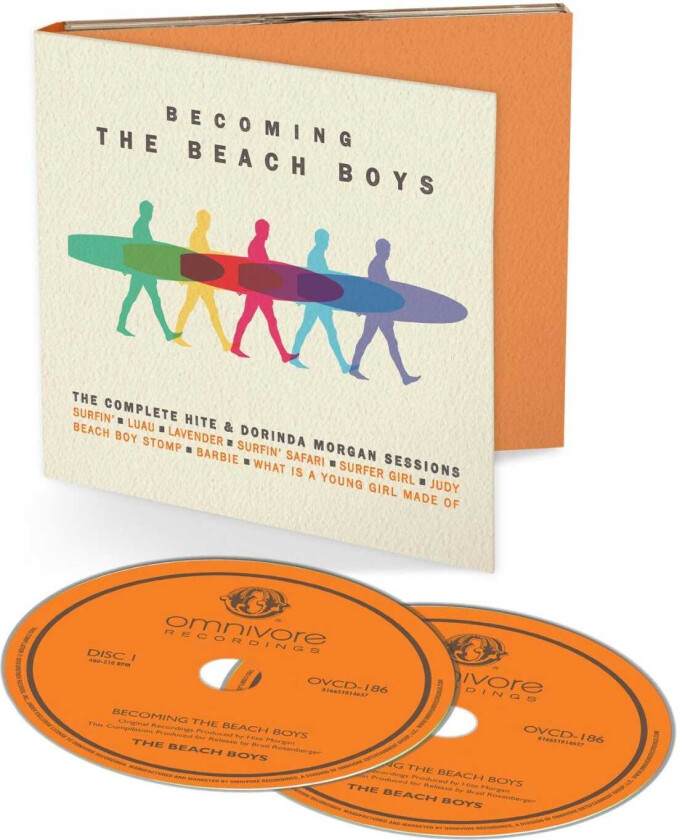 The Beach Boys Becoming The Beach Boys: The Complete Hite & Dorinda Morgan Sessions CD