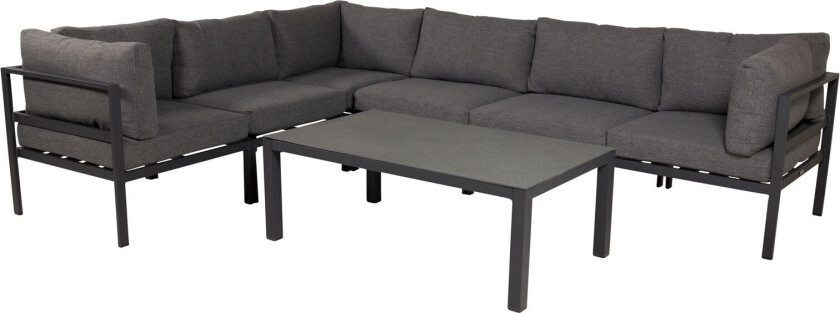 Copacabana sofabord svart, glass .