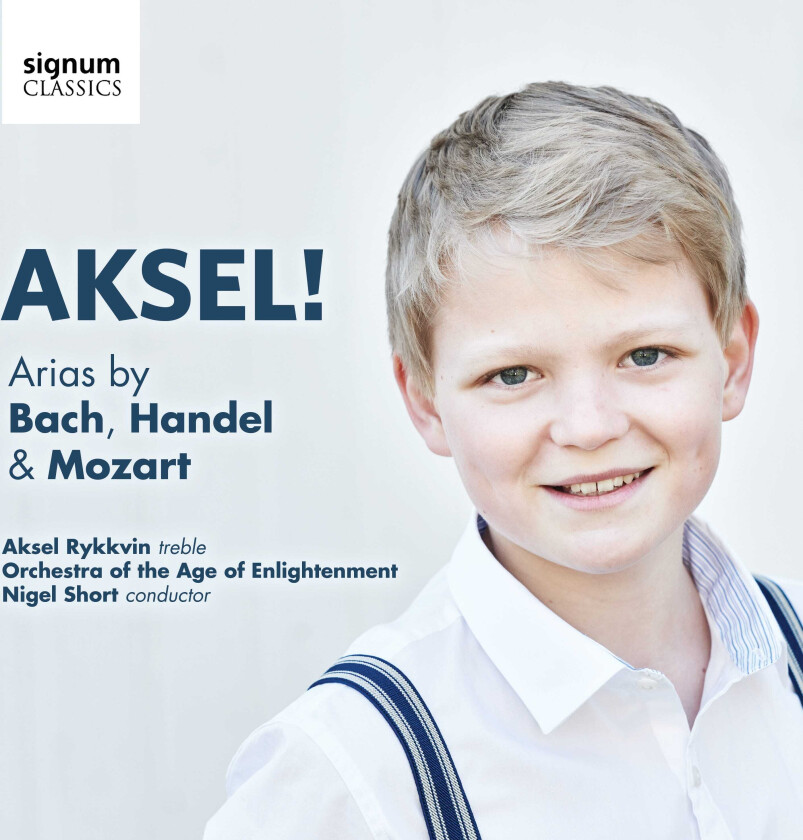 Aksel Rykkvin, Orchestra Of The Age Of Enlightenment, Nigel Short Aksel Rykkvin Aksel! Arias By Bach, Handel & Mozart CD