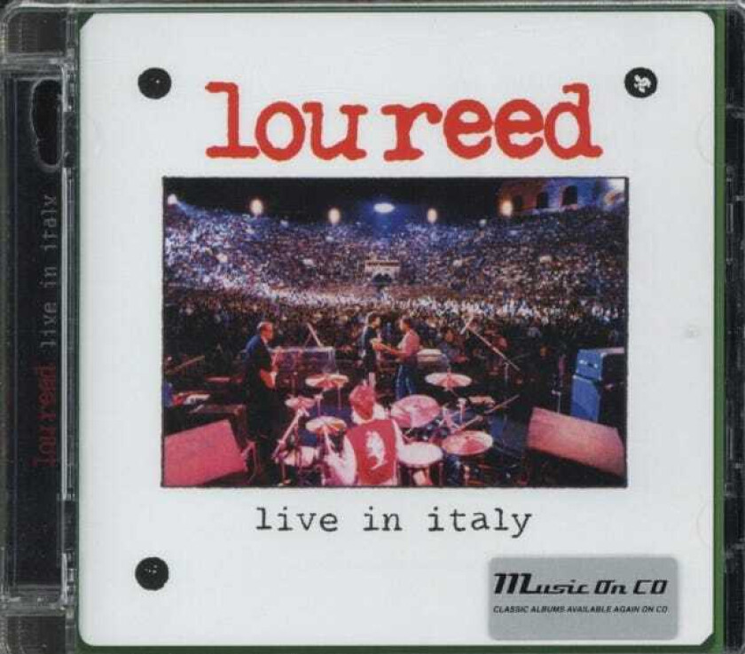 Lou Reed  Live In Italy  CD