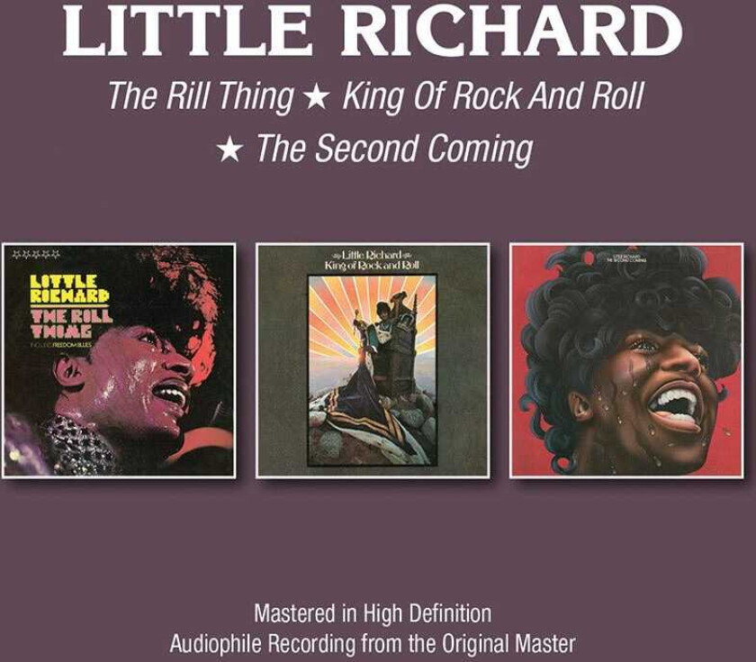 Little Richard The Rill Thing/King Of Rock And Roll/The Second Coming CD