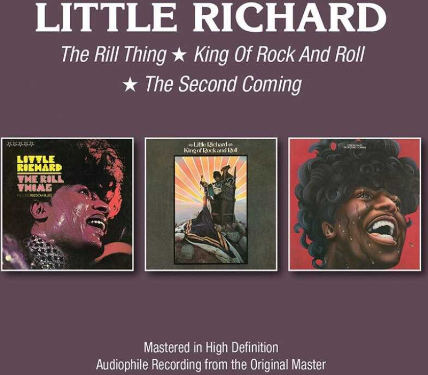 Little Richard  The Rill Thing/King Of Rock And Roll/The Second Coming  CD