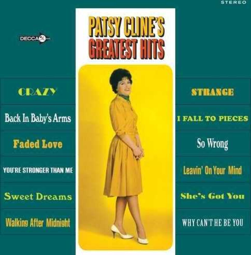 Patsy Cline Greatest Hits LP/Vinyl