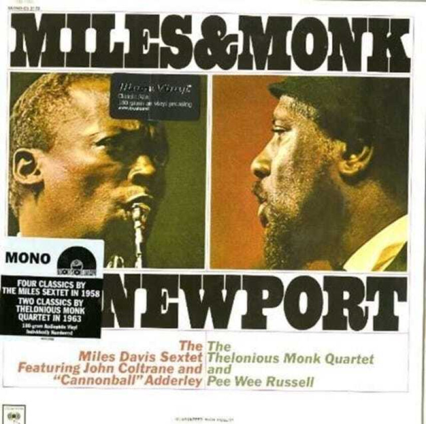 Miles Davis, Thelonious Monk Miles & Monk At Newport LP/Vinyl