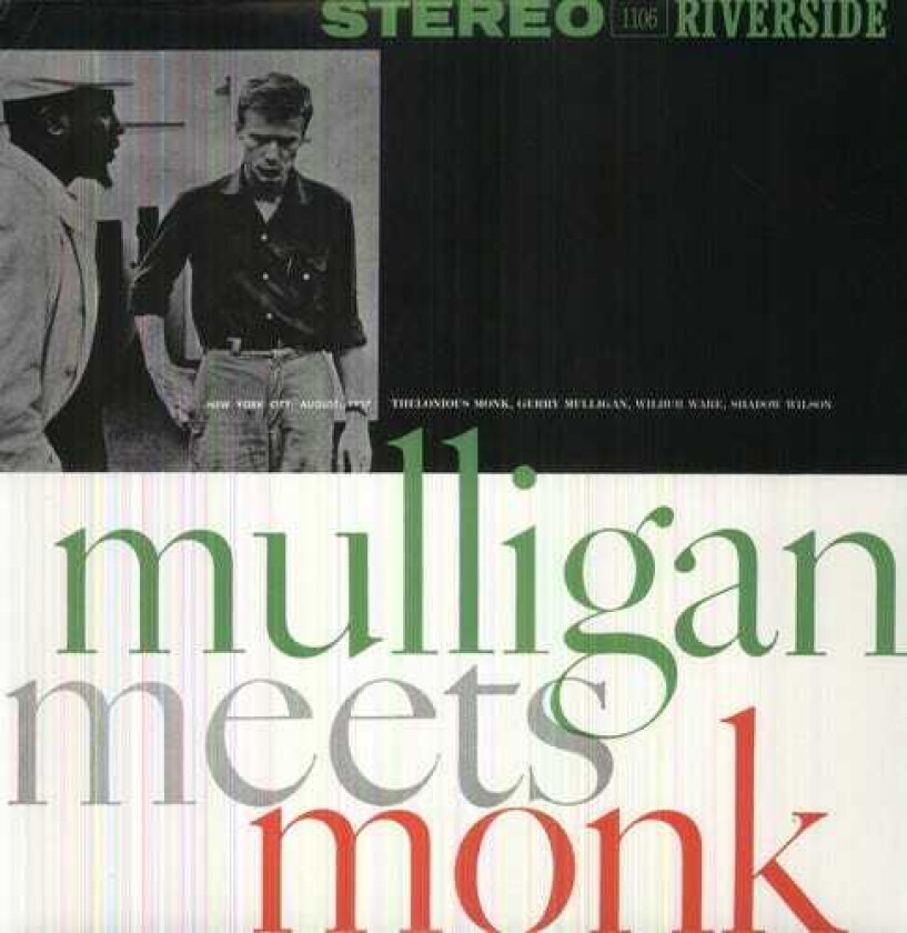 Gerry Mulligan & Thelonious Monk, Gerry Mulligan, Thelonious Monk Mulligan Meets Monk LP/Vinyl
