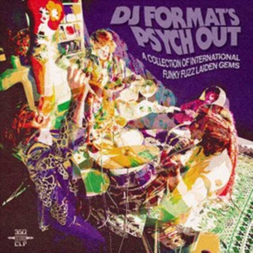 Diverse Artister, DJ Format DJ Format's Psych Out A Collection Of International Funky Fuzz Laiden Gems LP/Vinyl