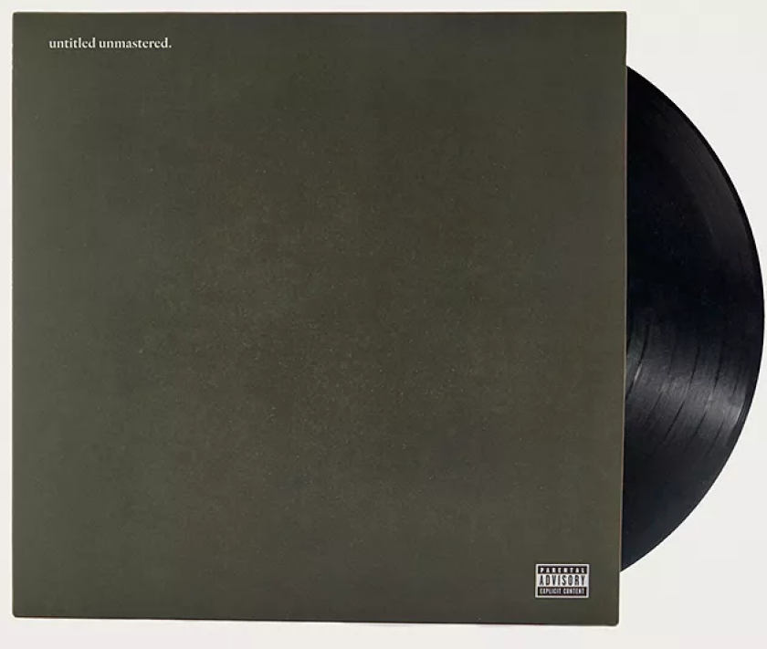 Kendrick Lamar untitled. unmastered. LP/Vinyl