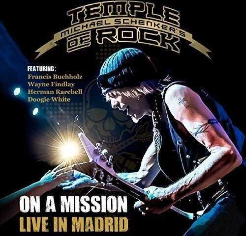 Michael Schenker's Temple Of Rock, Michael Schenker On A Mission Live In Madrid CD