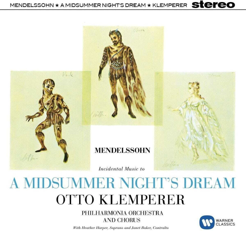 Otto Klemperer, Janet Baker, Philharmonia Orchestra, Heather Harper, PHILHARMONIA CHORUS  Mendelssohn  A Midsummer Night's Dream  CD