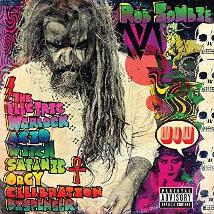 Rob Zombie The Electric Warlock Acid Witch Satanic Orgy Celebration Dispenser CD