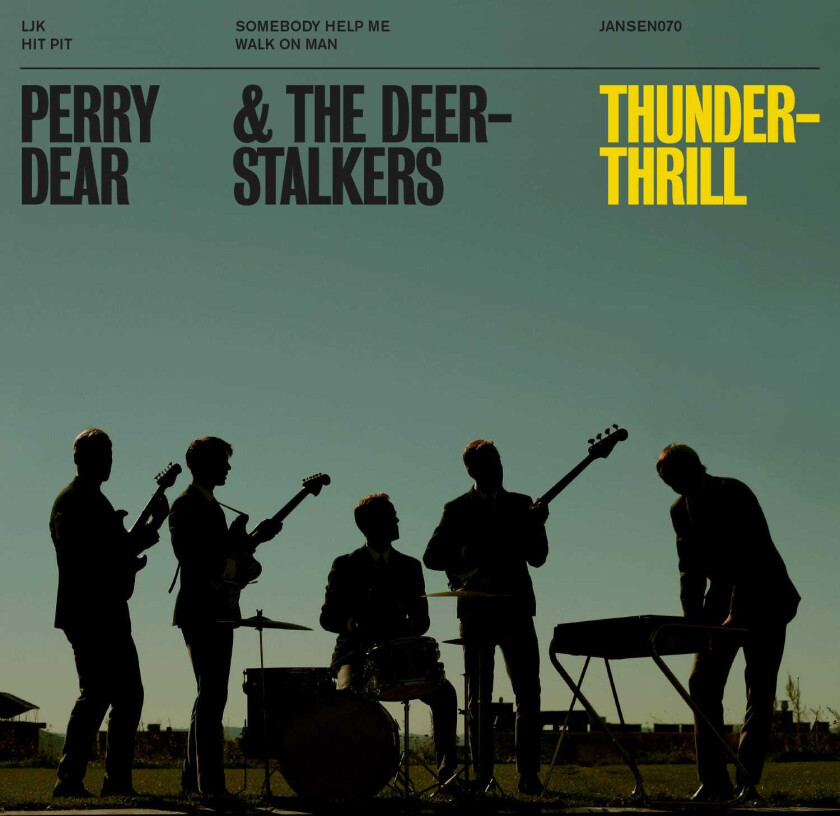 Perry Dear & The Deerstalkers  Thunderthrill  LP/Vinyl