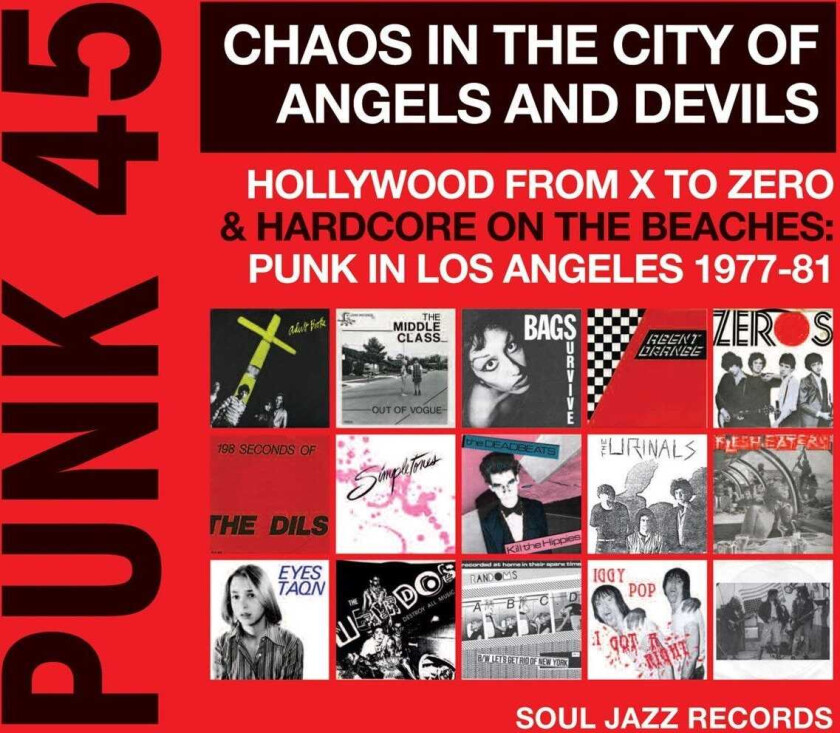 Diverse Punk, Diverse Artister  Punk 45: Chaos In The City Of Angels And Devils  Hollywood From X To Zero & Hardcore On The Beaches  LP/Vinyl