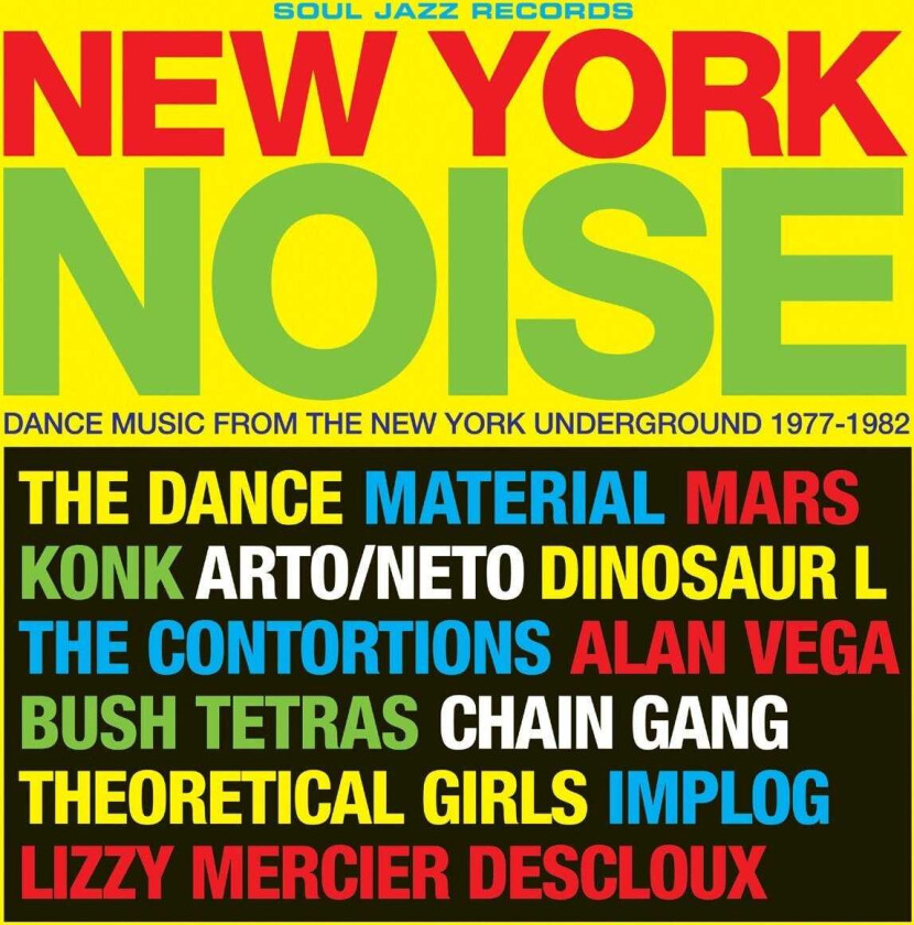 Diverse Artister  New York Noise: Dance Music From The New York Underground 19781982  LP/Vinyl