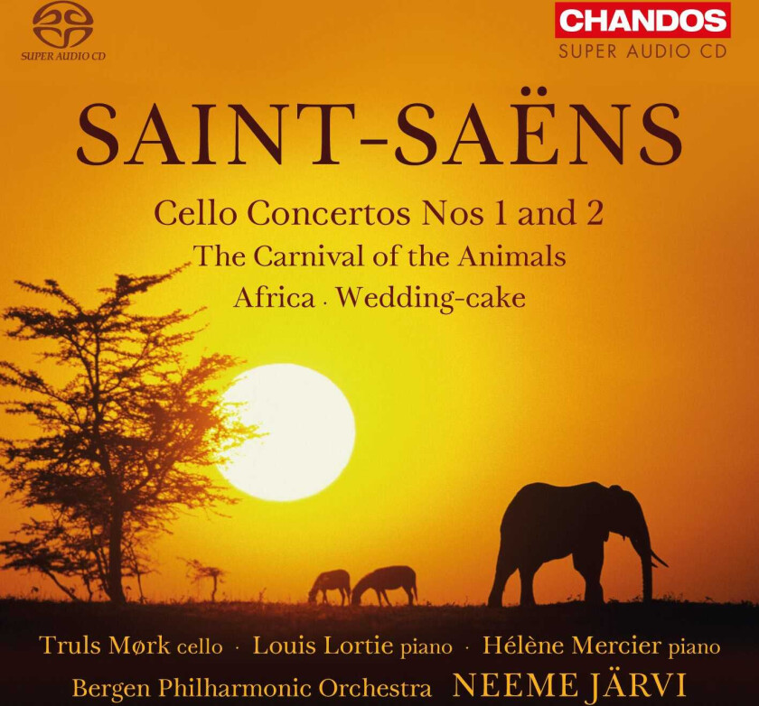 Louis Lortie, Bergen Philharmonic Orchestra, Hélène Mercier, Neeme Järvi, Truls Mørk SaintSeëns: Cello Concertos CD