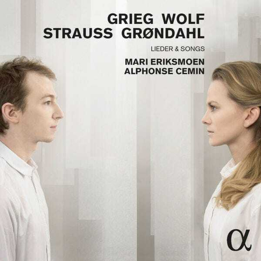 Mari Eriksmoen, Alphonse Cemin Grieg / Wolf / Strauss / Backer Grøndahl Lieder & Songs CD