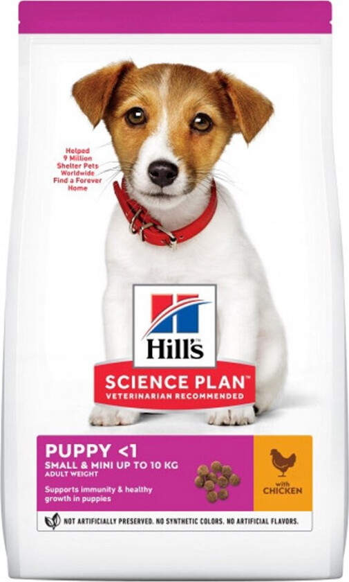 Hill's Science Plan Puppy Small & Mini Kylling (3 kg)