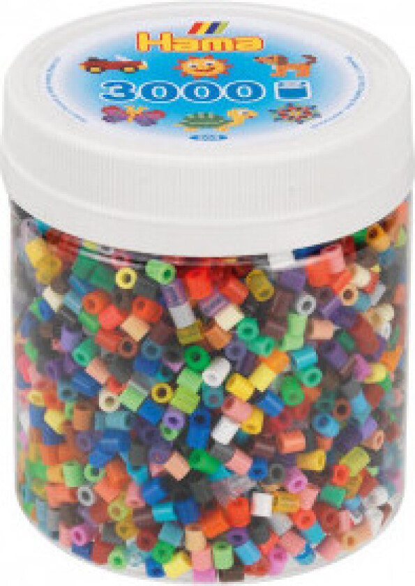 Midi 3000 Perler I Boks - Mix 68