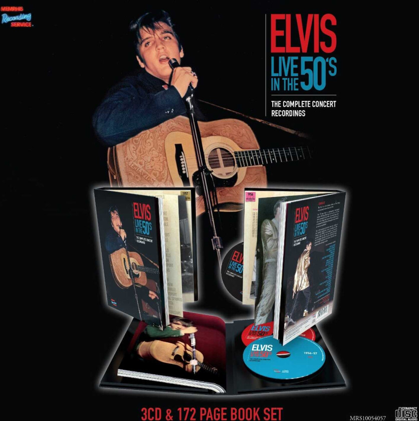 Elvis Presley  Live In The 50's  The Complete Concert Recordings  CD