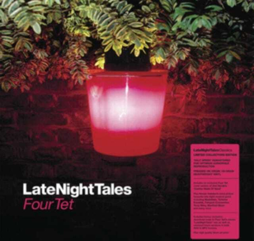 Four Tet Late Night Tales LP/Vinyl