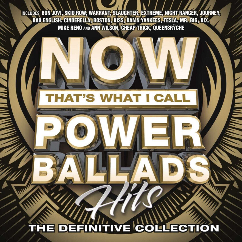 Diverse Artister Now That's What I Call Power Ballads The Definitive Collection CD