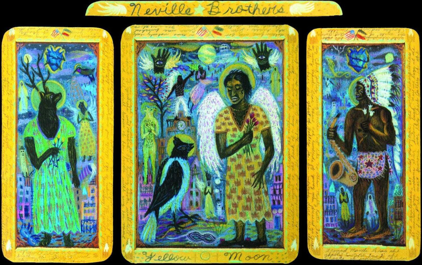 The Neville Brothers Yellow Moon LP/Vinyl
