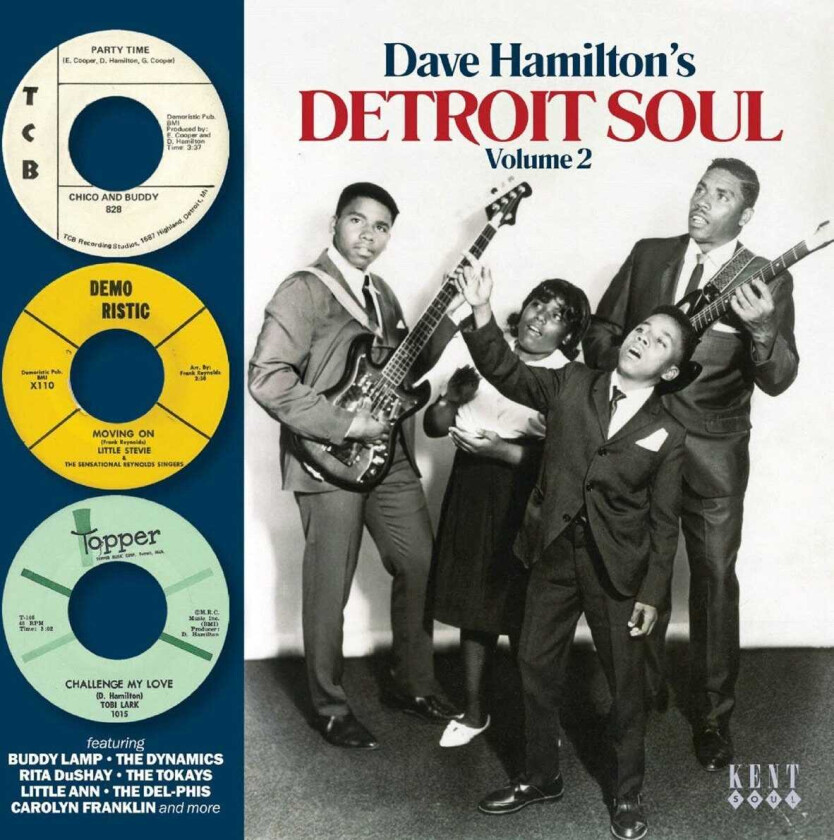 Diverse Artister, Diverse Soul  Dave Hamilton's Detroit Soul Volume 2  CD