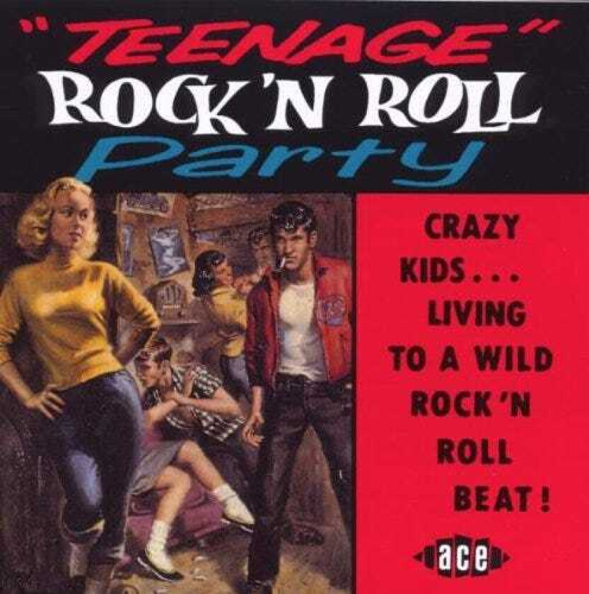 Diverse Artister  Teenage Rock 'N' Roll Party  CD