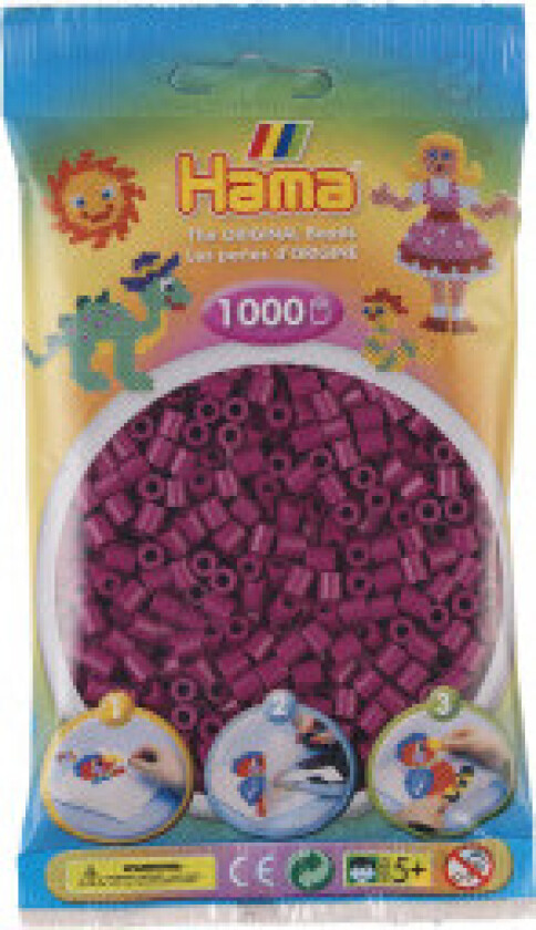 Midi 1000 Perler - Plommelilla 82