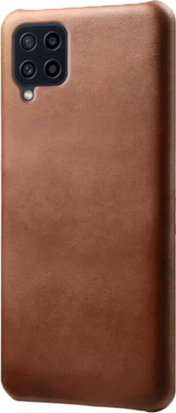 Samsung Galaxy M32 / M22 Skinndeksel - Brun