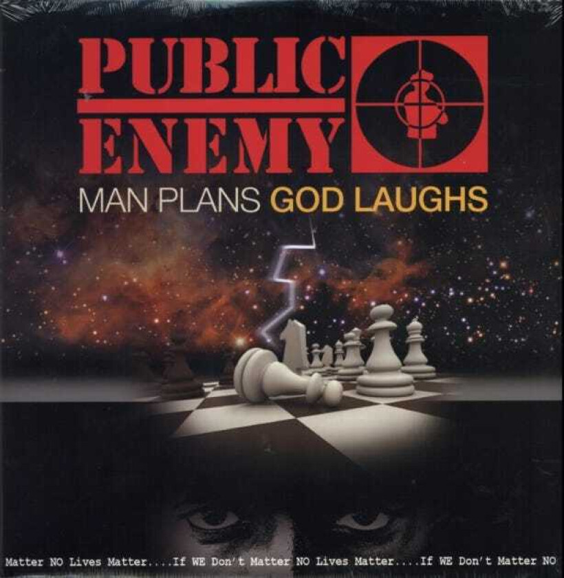 Public Enemy Man Plans God Laughs LP/Vinyl