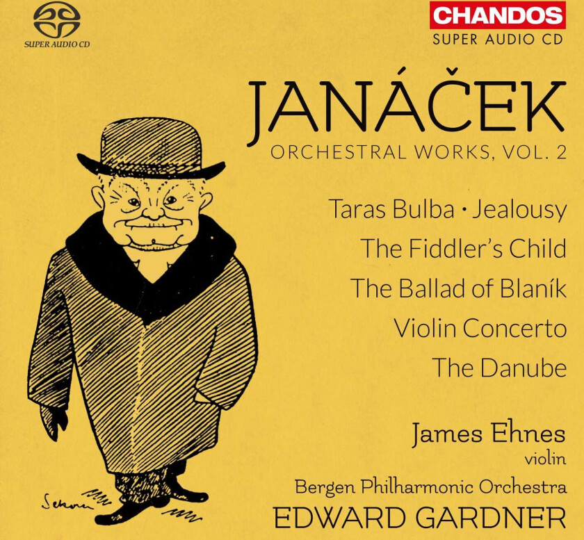 Edward Gardner, Bergen Philharmonic Orchestra, James Ehnes  Janacek: Orchestral Works Vol. 2  CD