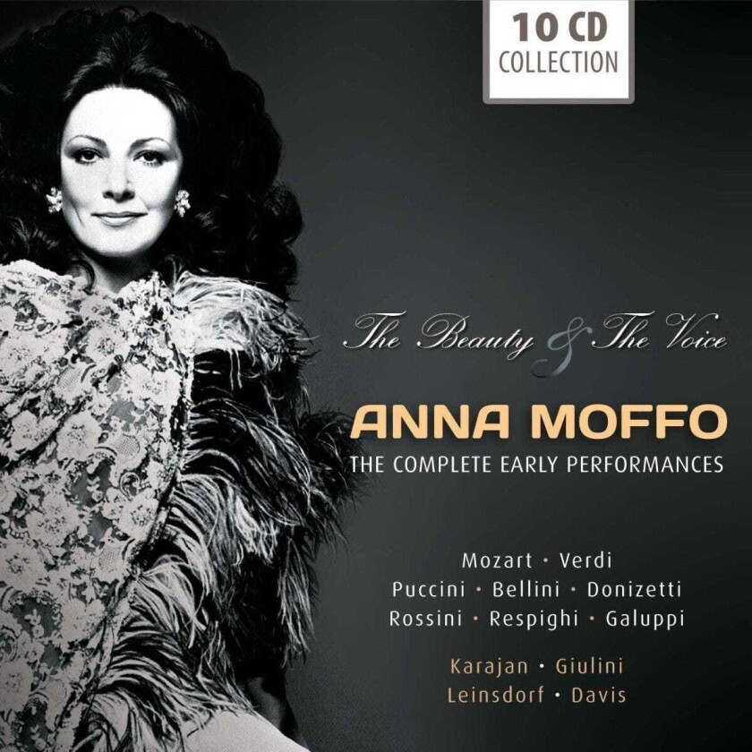 Anna Moffo Anna Moffo The Beauty & The Voice: The Complete Early Performances CD