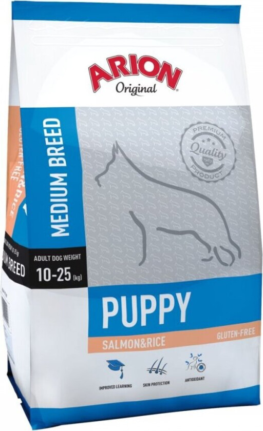 Arion Puppy Medium Breed Salmon & Rice (12 kg)