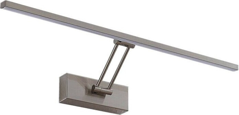 Thibaud LED-bildelampe, nikkel 51,4 cm