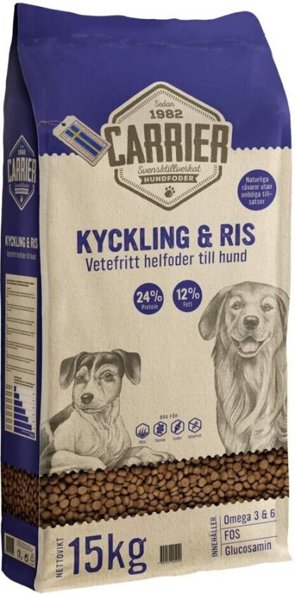 Carrier Kylling & Ris (15 kg)